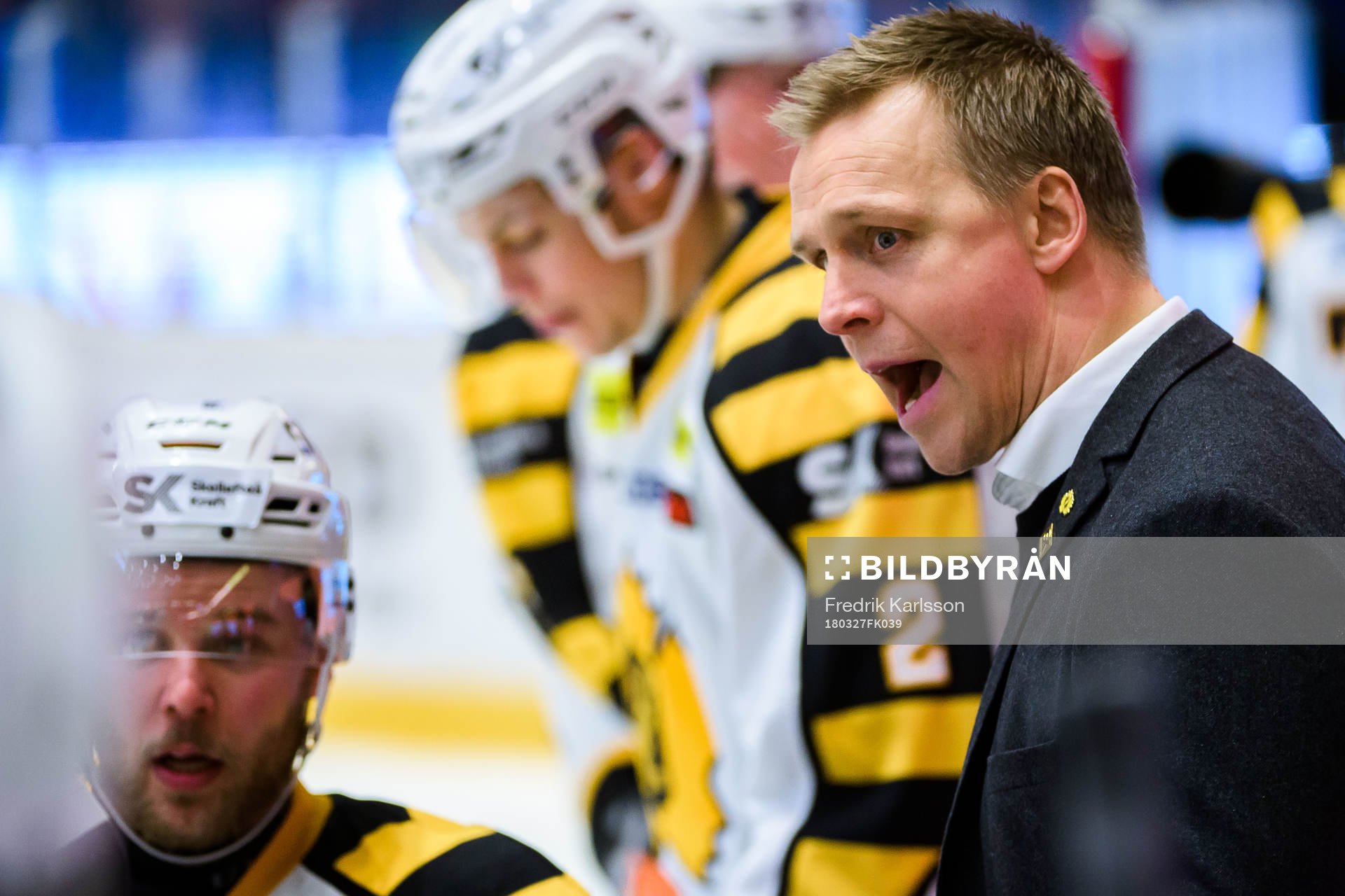 Skellefteås tränare Bert Robertsson