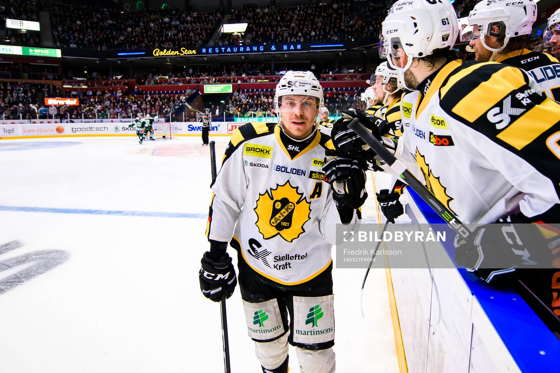 Skellefteås Pär Lindholm jublar