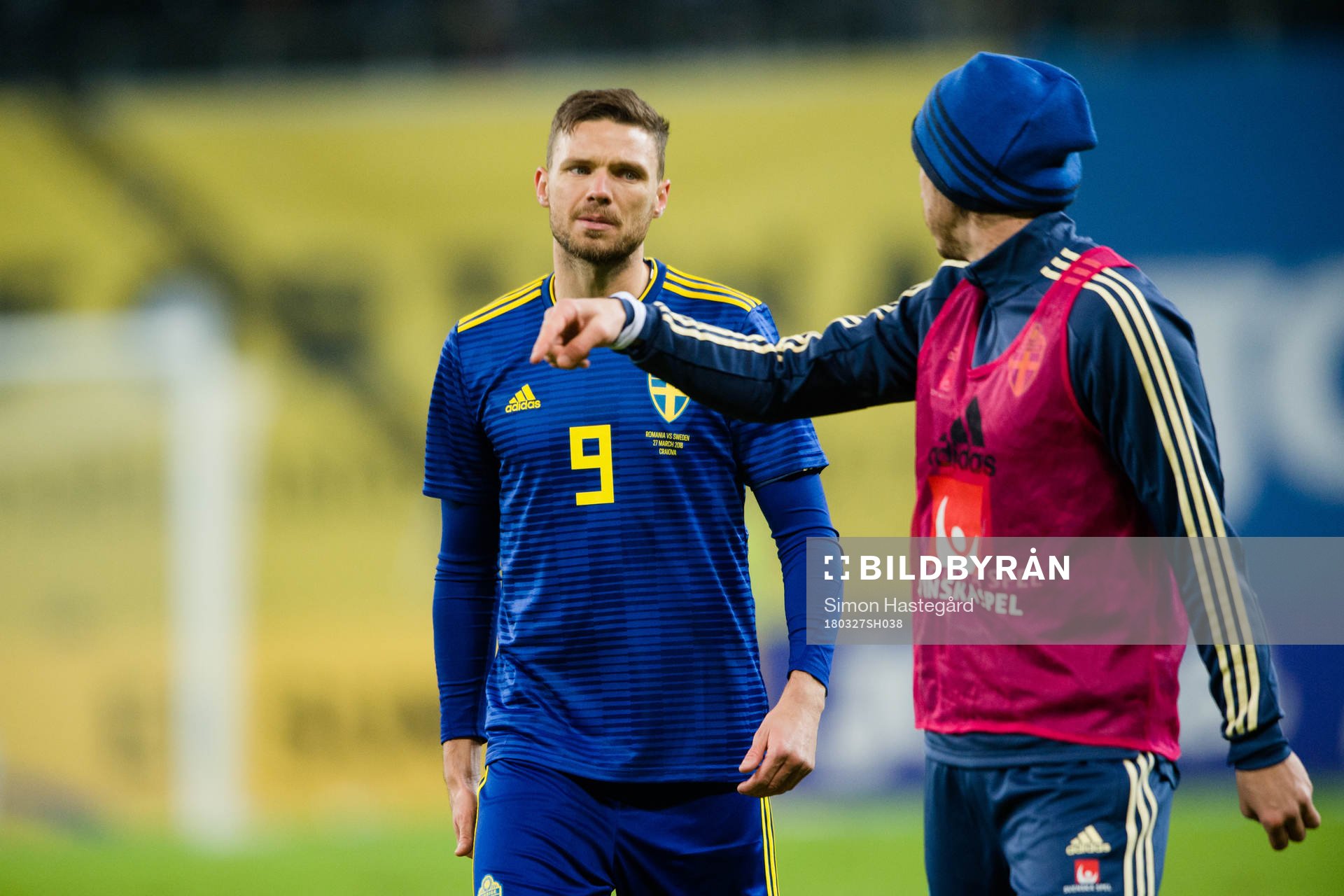Sveriges Gustav Svensson och Marcus Berg deppar
