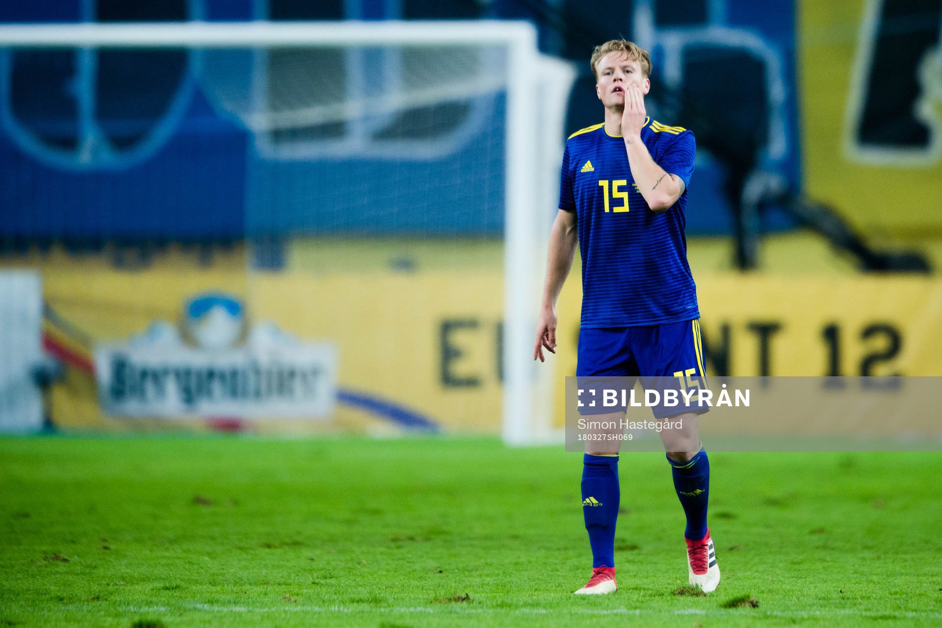 Sveriges Oscar Hiljemark deppar