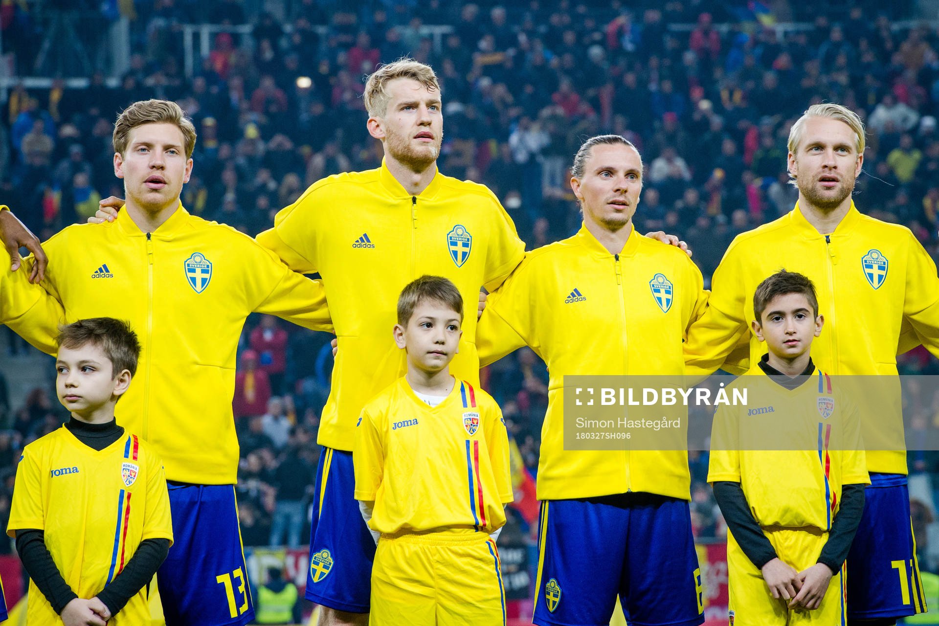 Sveriges Alexander Fransson , Filip Helander, Niklas Hult