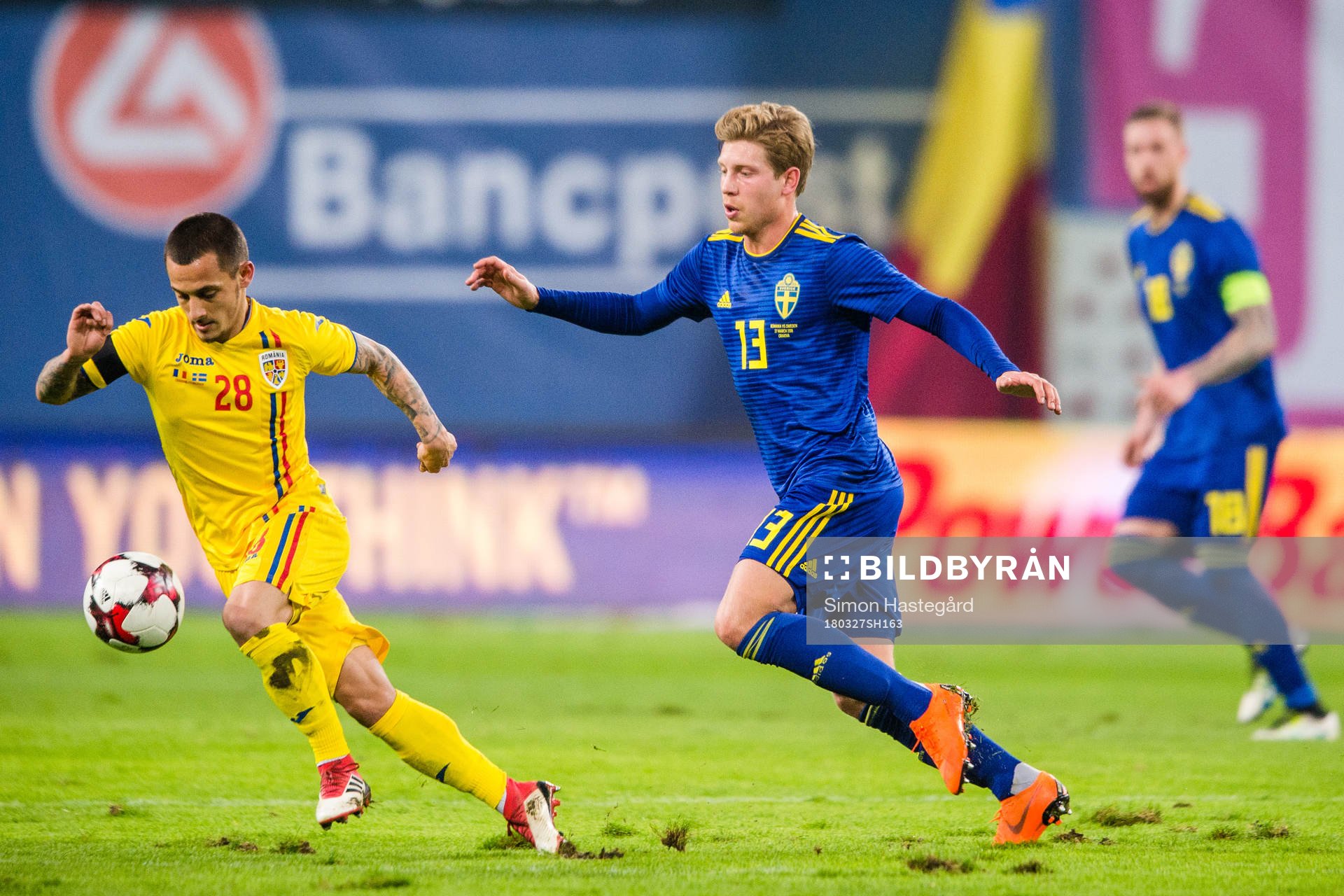 Rumäniens Alexandru Mitrita och Sveriges Alexander Fransson