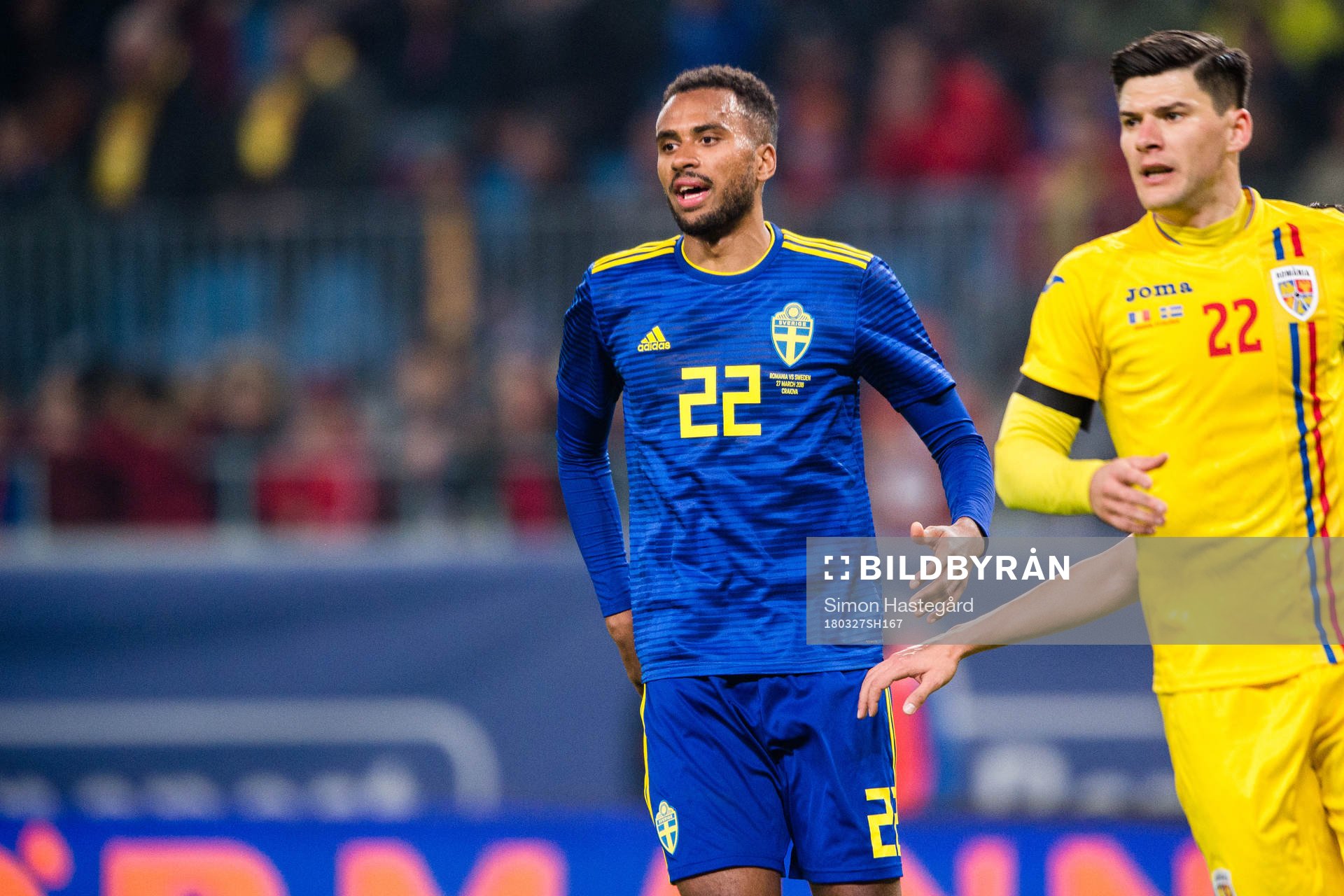Sveriges Isaac Kiese Thelin