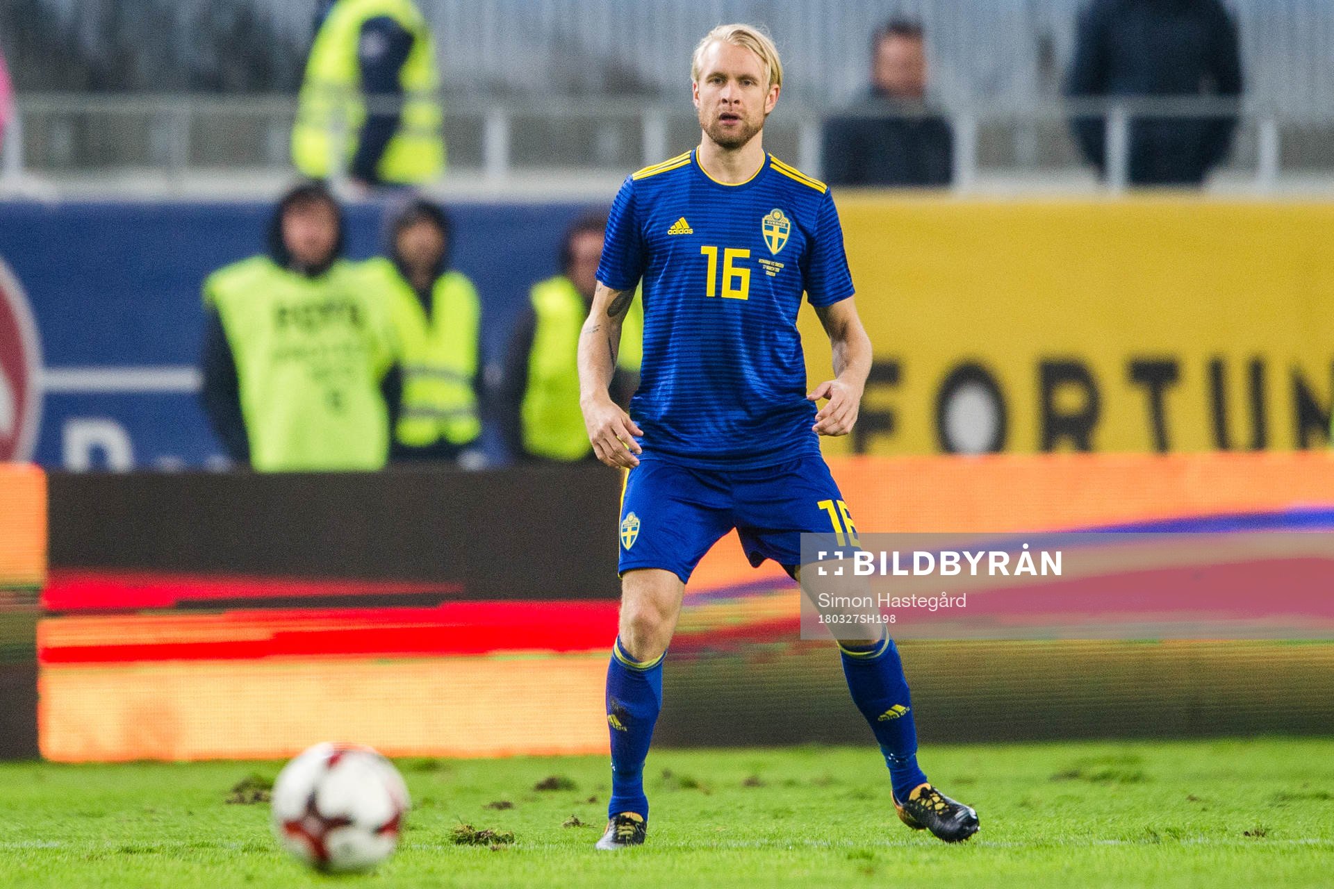 Sveriges Johan Larsson
