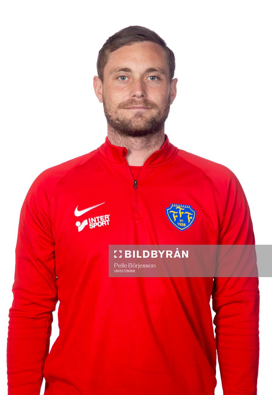 Falkenbergs assisterande tränare Tobias Tuvesson