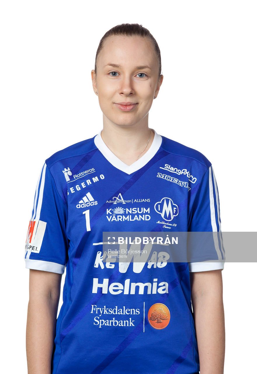 Mallbackens målvakt Emilia Rinaldo