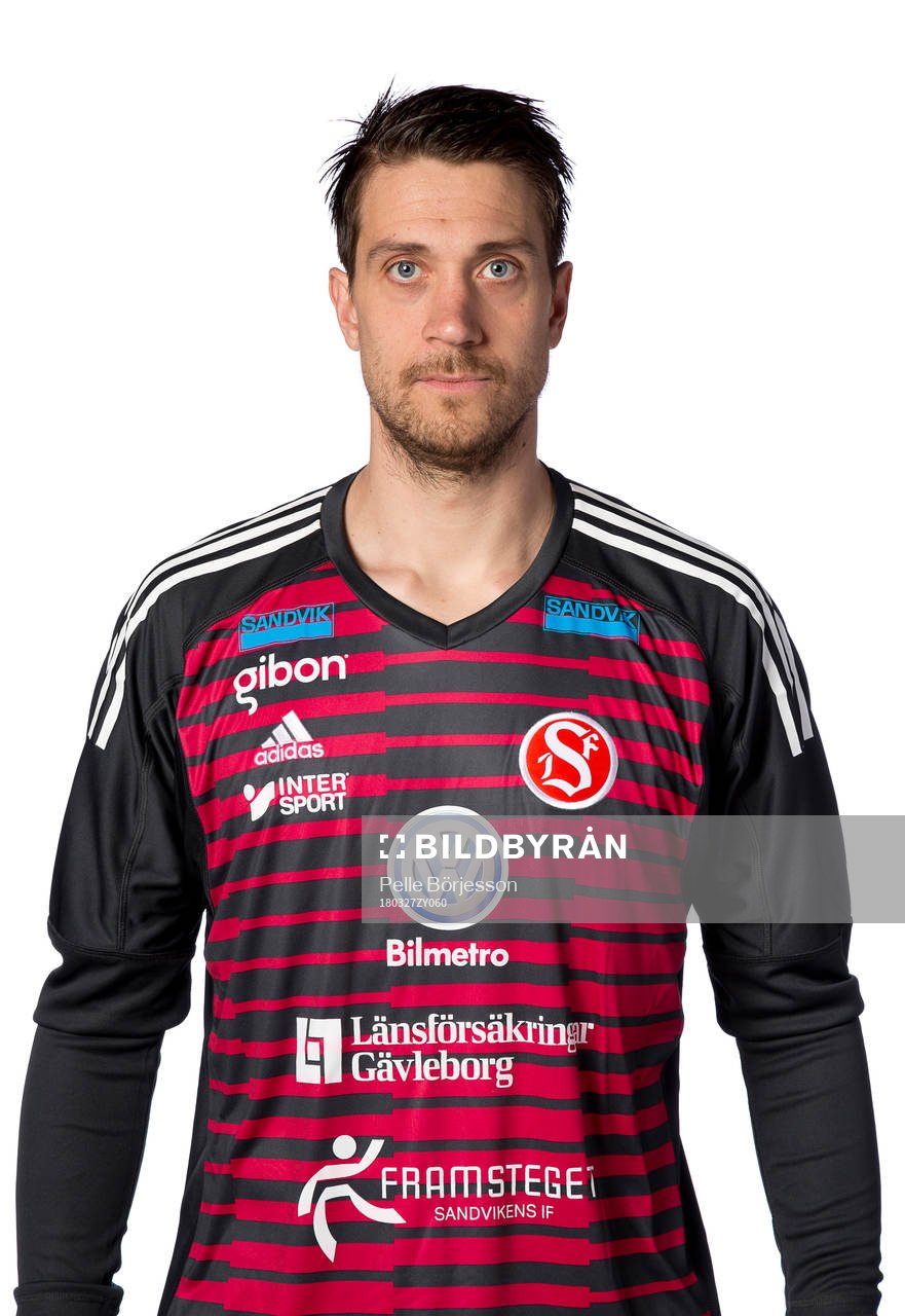 Sandvikens målvakt Tim Markström