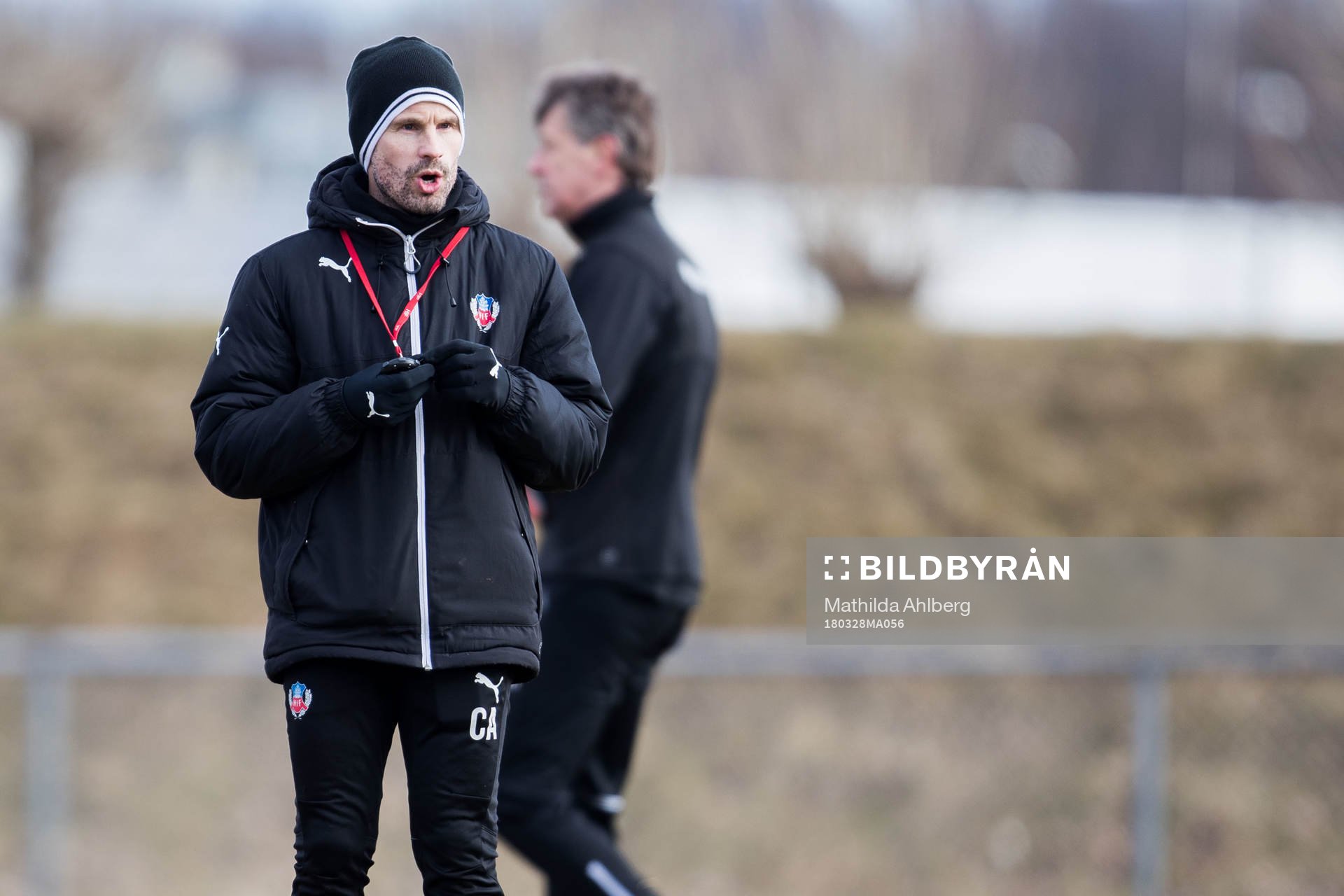 Helsingborgs assisterande tränare Christoffer Andersson