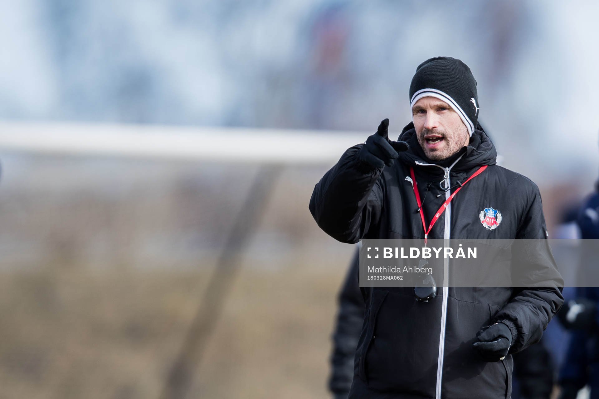 Helsingborgs assisterande tränare Christoffer Andersson