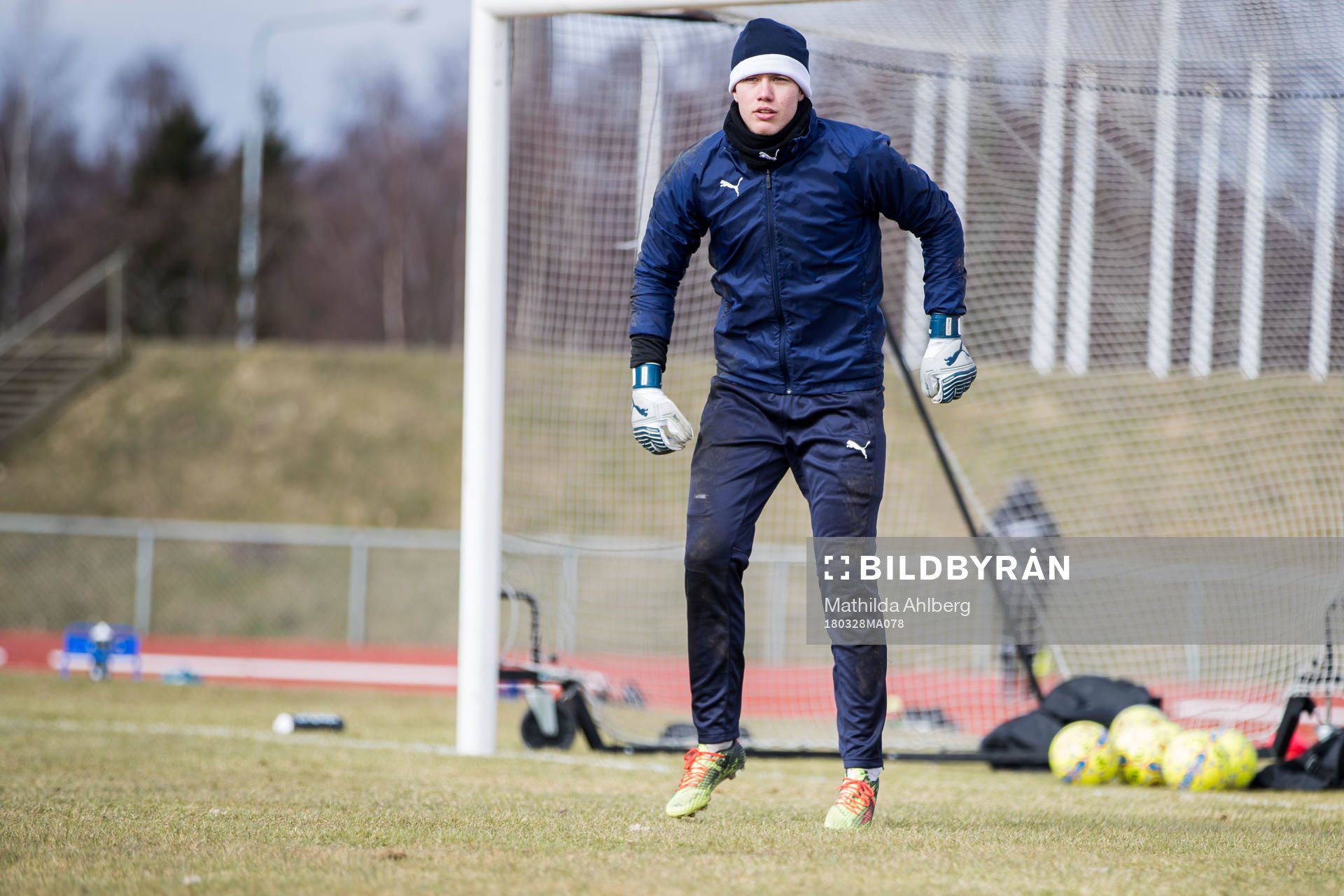 Helsingborgs målvakt Kalle Joelsson