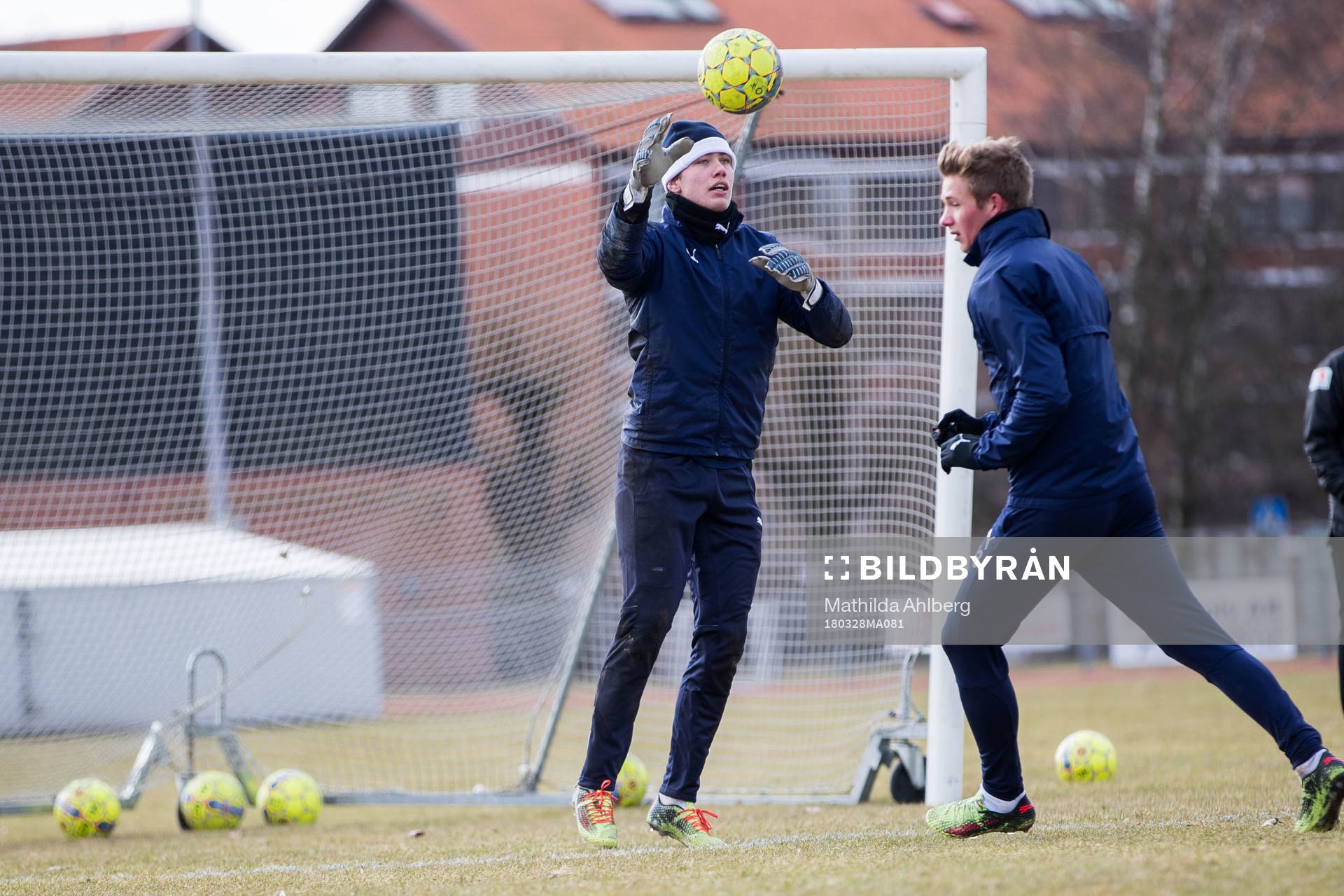 Helsingborgs målvakt Kalle Joelsson
