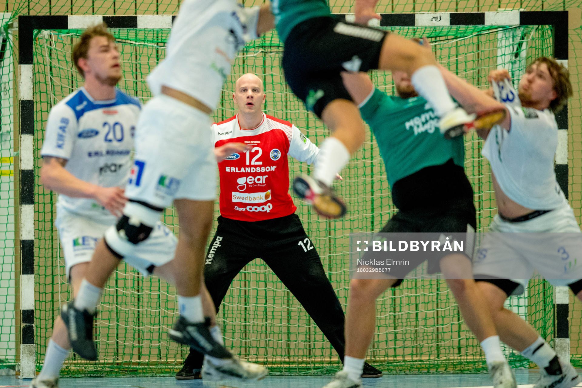 Aranäs målvakt Daniel Bergqvist