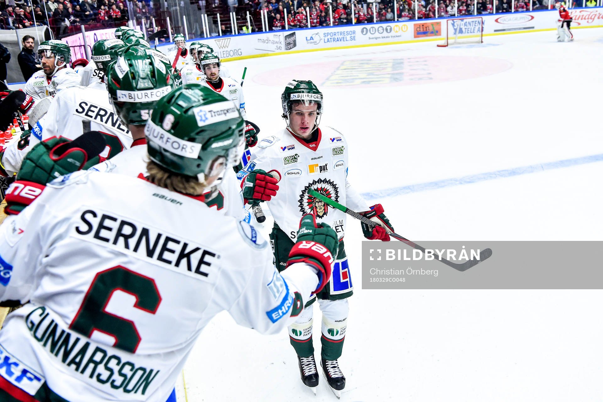 Frölundas Victor Olofsson jublar