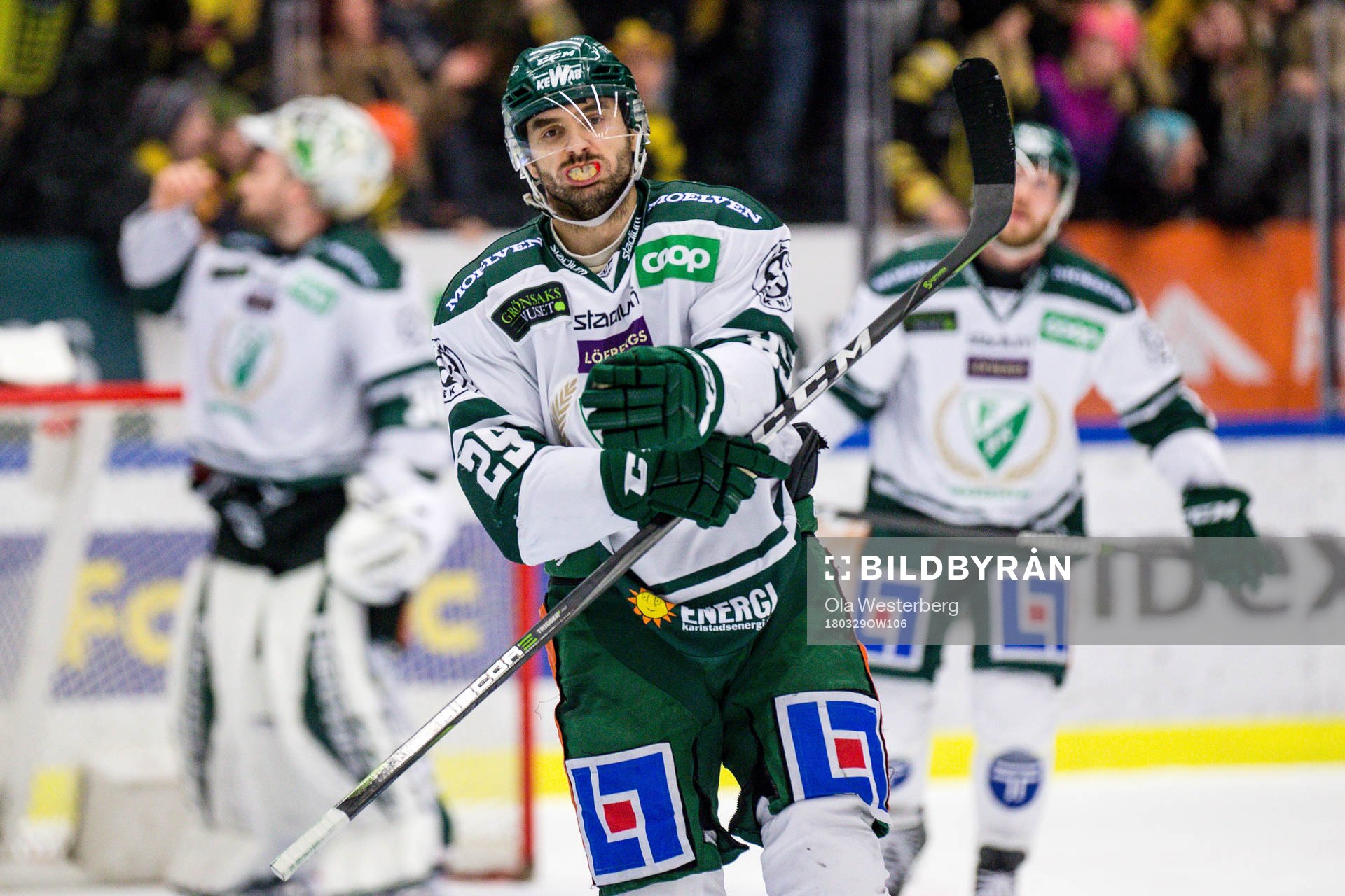 Färjestads Martin Johansson deppar