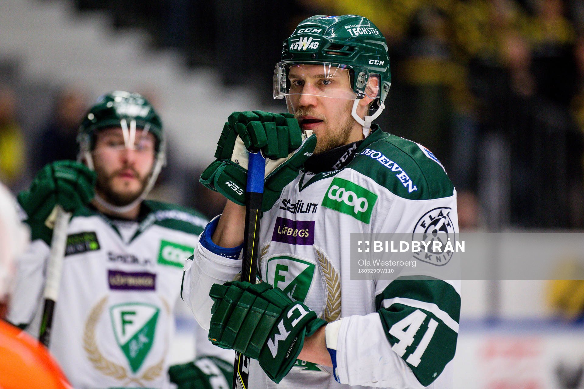 Färjestads Ilari Melart deppar