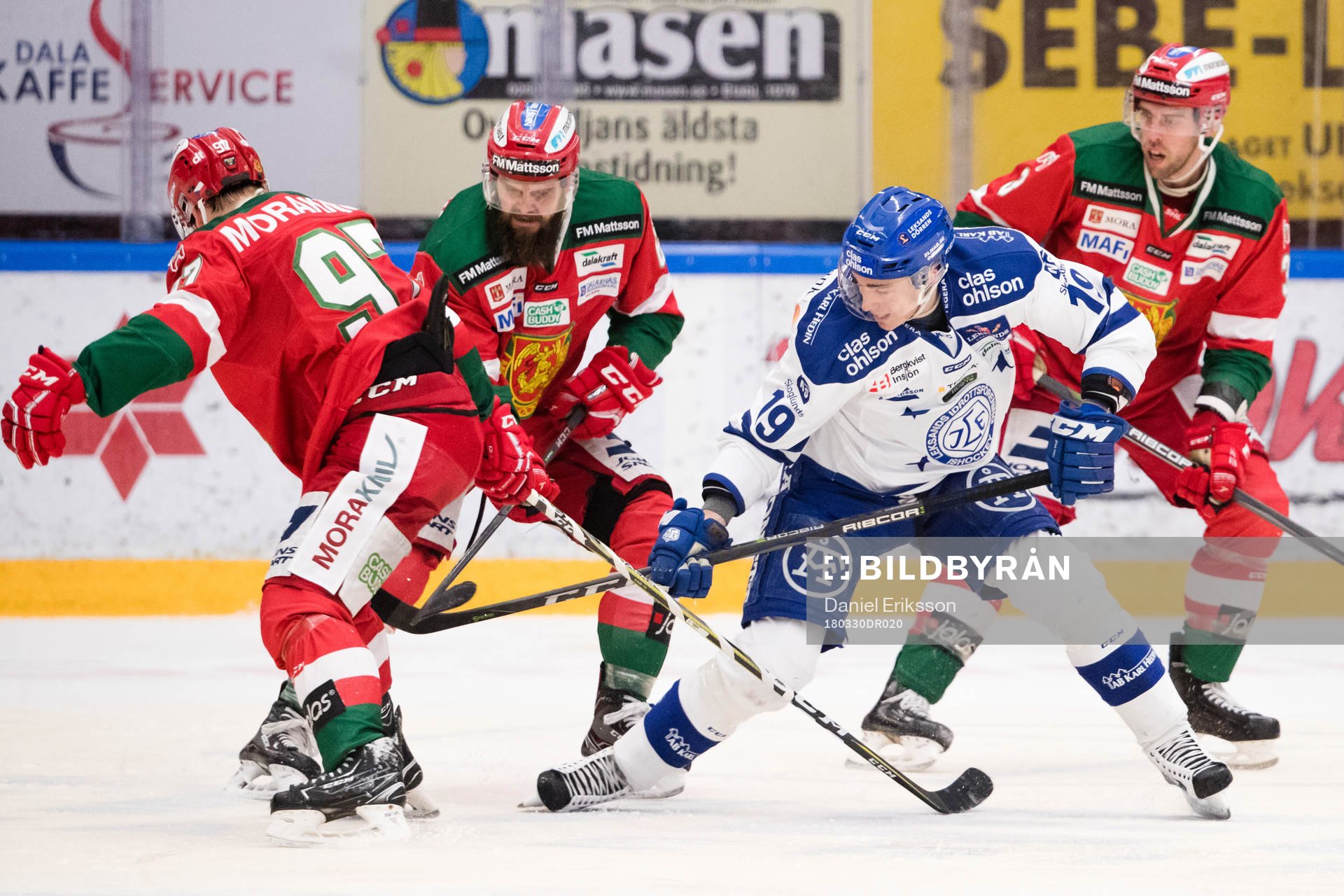 Moras David Kase, Steven Seigo och Brandon Gormley