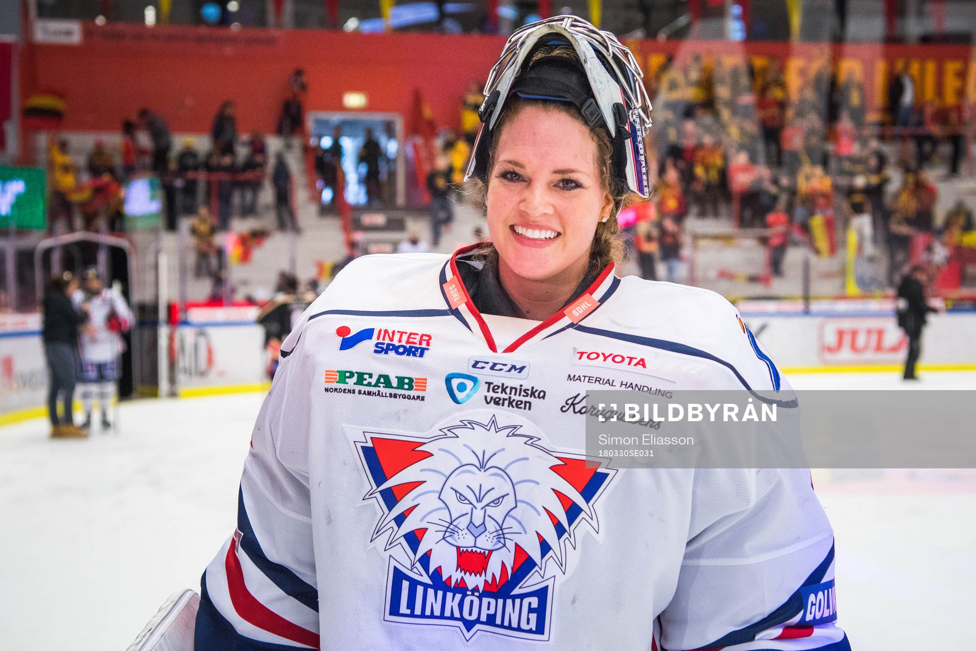Linköpings målvakt Florence Schelling