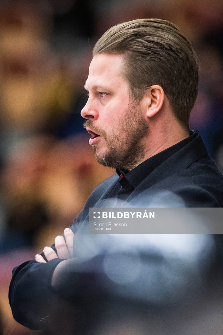 Luleås tränare Fredrik Glader