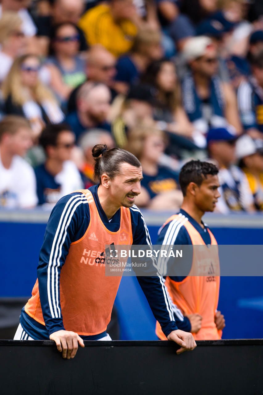 LA Galaxys Zlatan Ibrahimovic