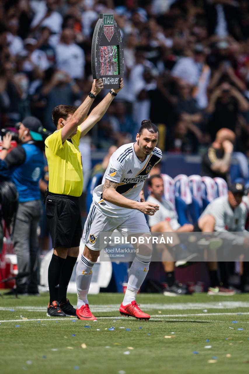 LA Galaxys Zlatan Ibrahimovic