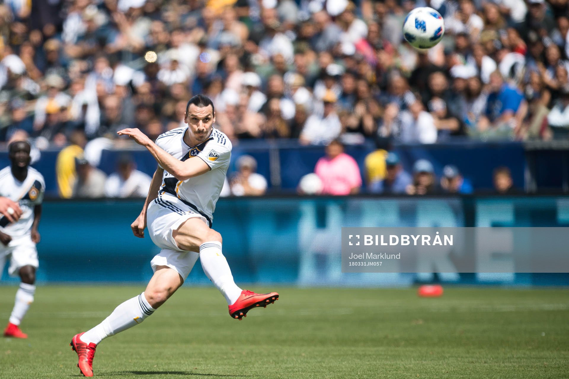 LA Galaxys Zlatan Ibrahimovic gör 3-3