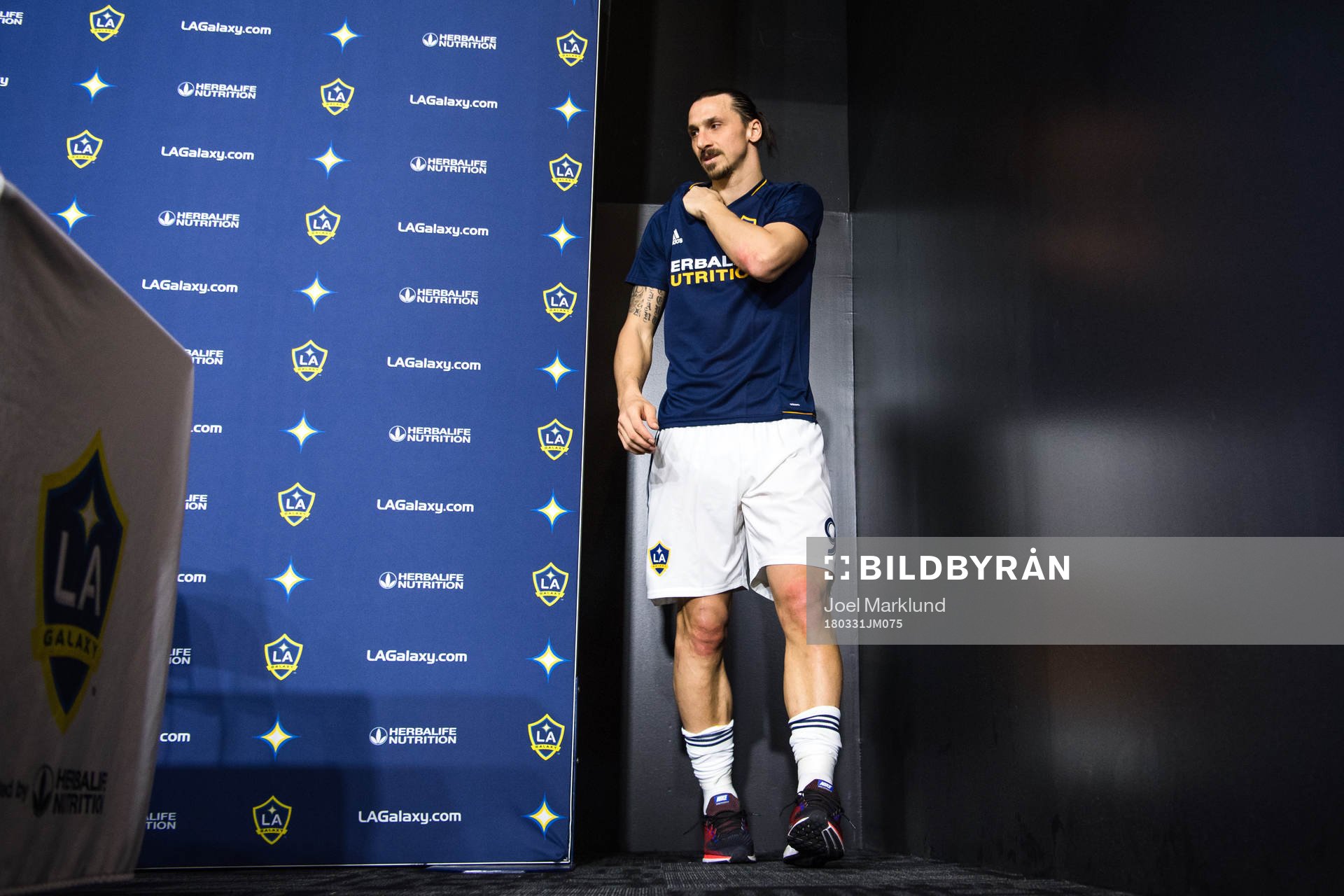 LA Galaxys Zlatan Ibrahimovic