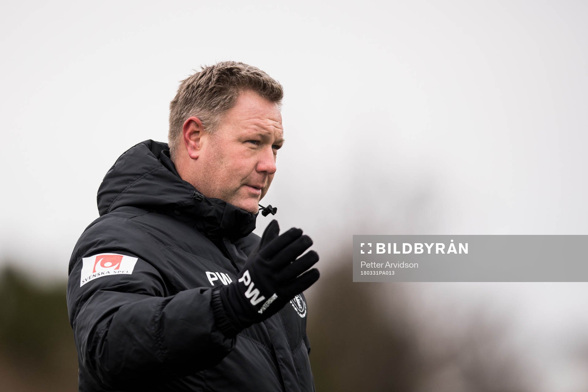 Trelleborgs tränare Patrick Winqvist