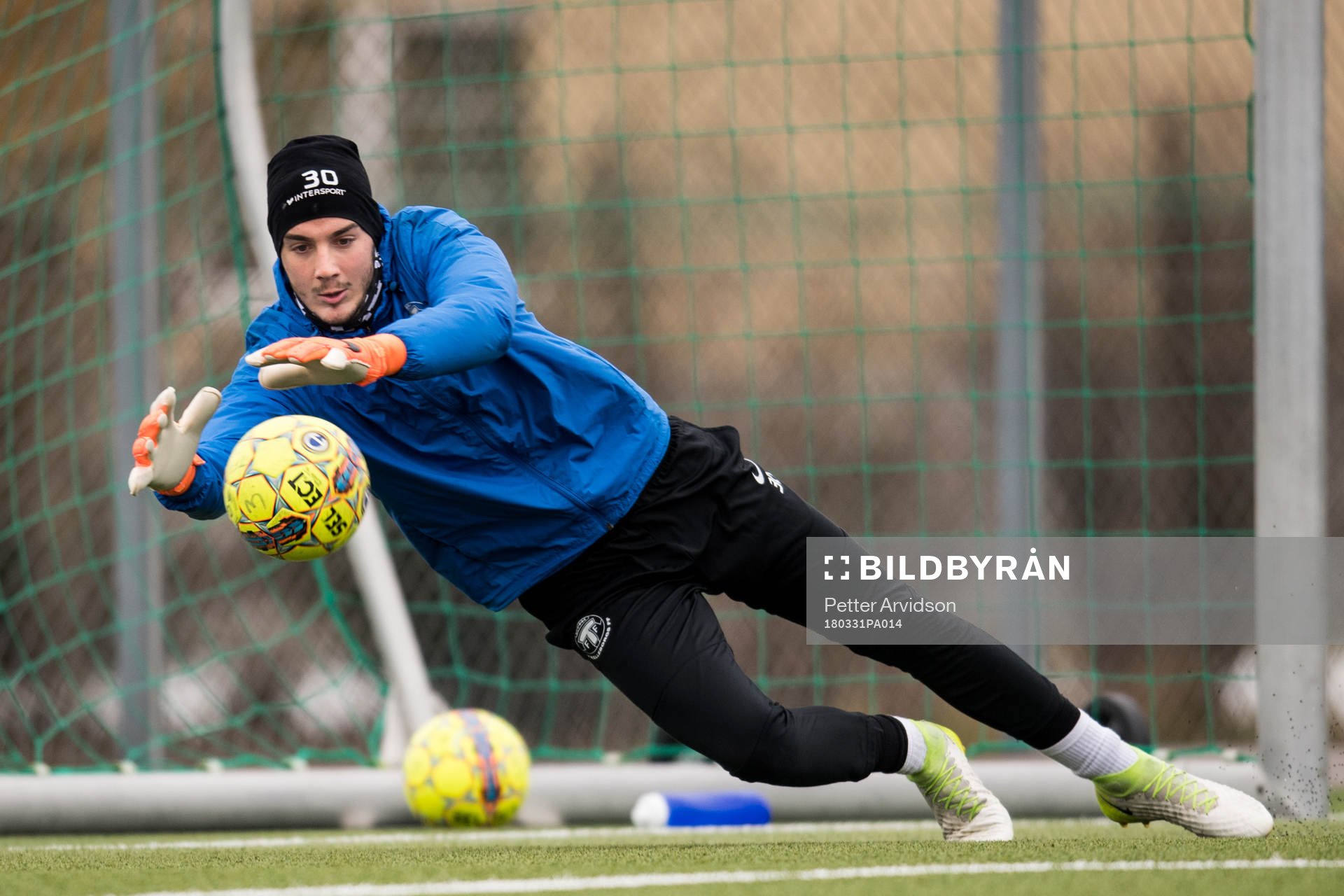 Trelleborgs målvakt Marko Johansson