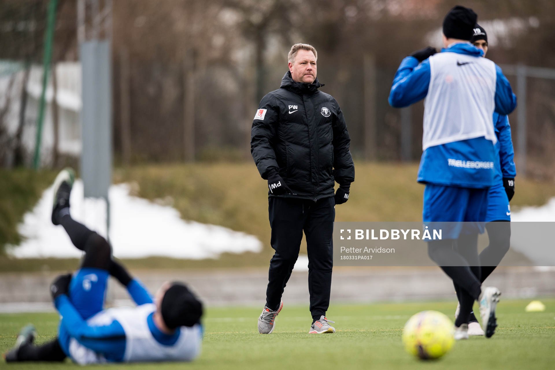 Trelleborgs tränare Patrick Winqvist