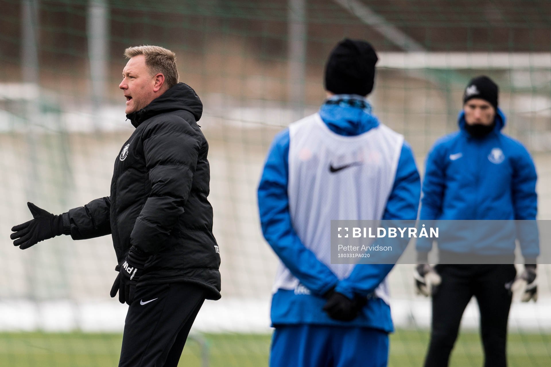 Trelleborgs tränare Patrick Winqvist