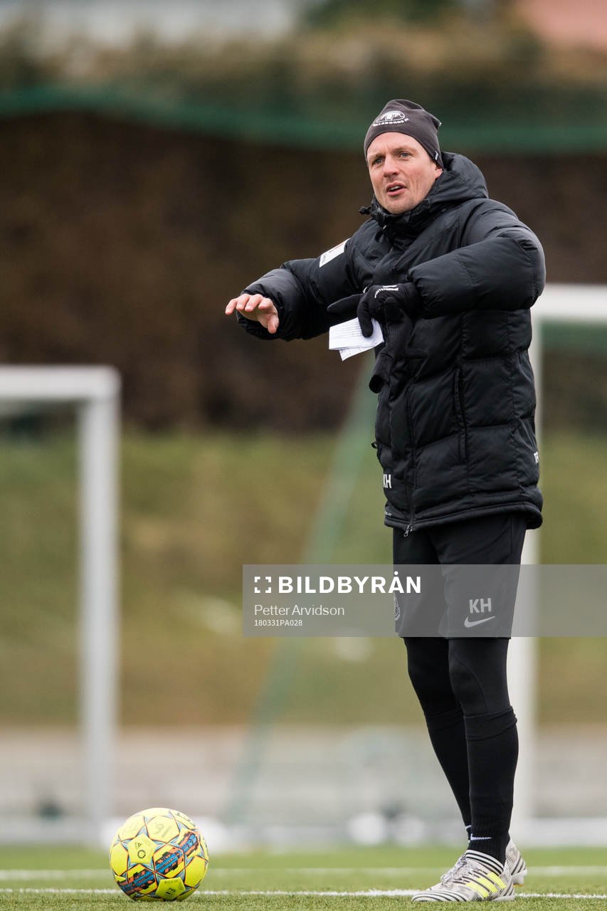 Trelleborgs assisterande Kristian Haynes