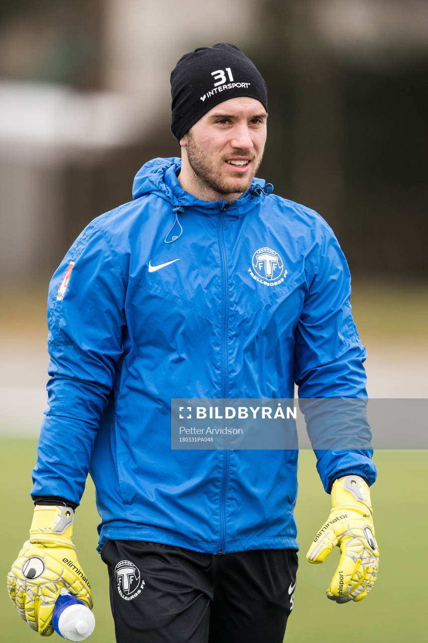 Trelleborgs målvakt Merlin Nuhanovic