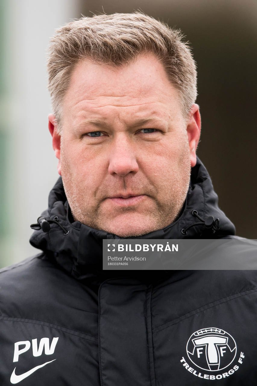 Trelleborgs tränare Patrick Winqvist