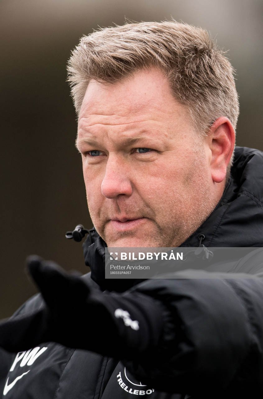 Trelleborgs tränare Patrick Winqvist