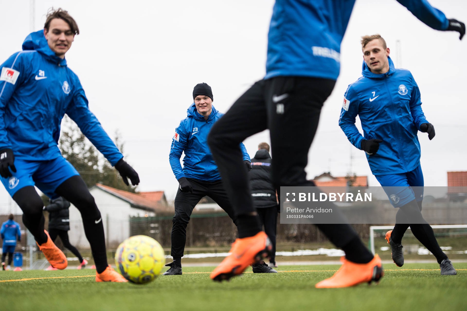 Trelleborgs Noah Christoffersson , Freddie Brorsson och