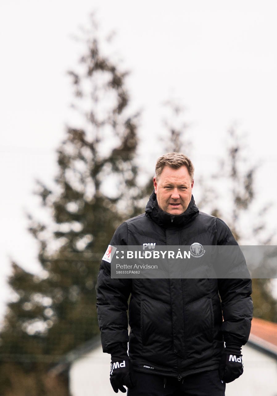 Trelleborgs tränare Patrick Winqvist
