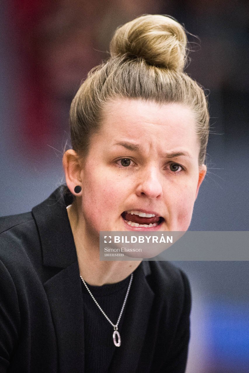 Linköpings tränare Madeleine Östling
