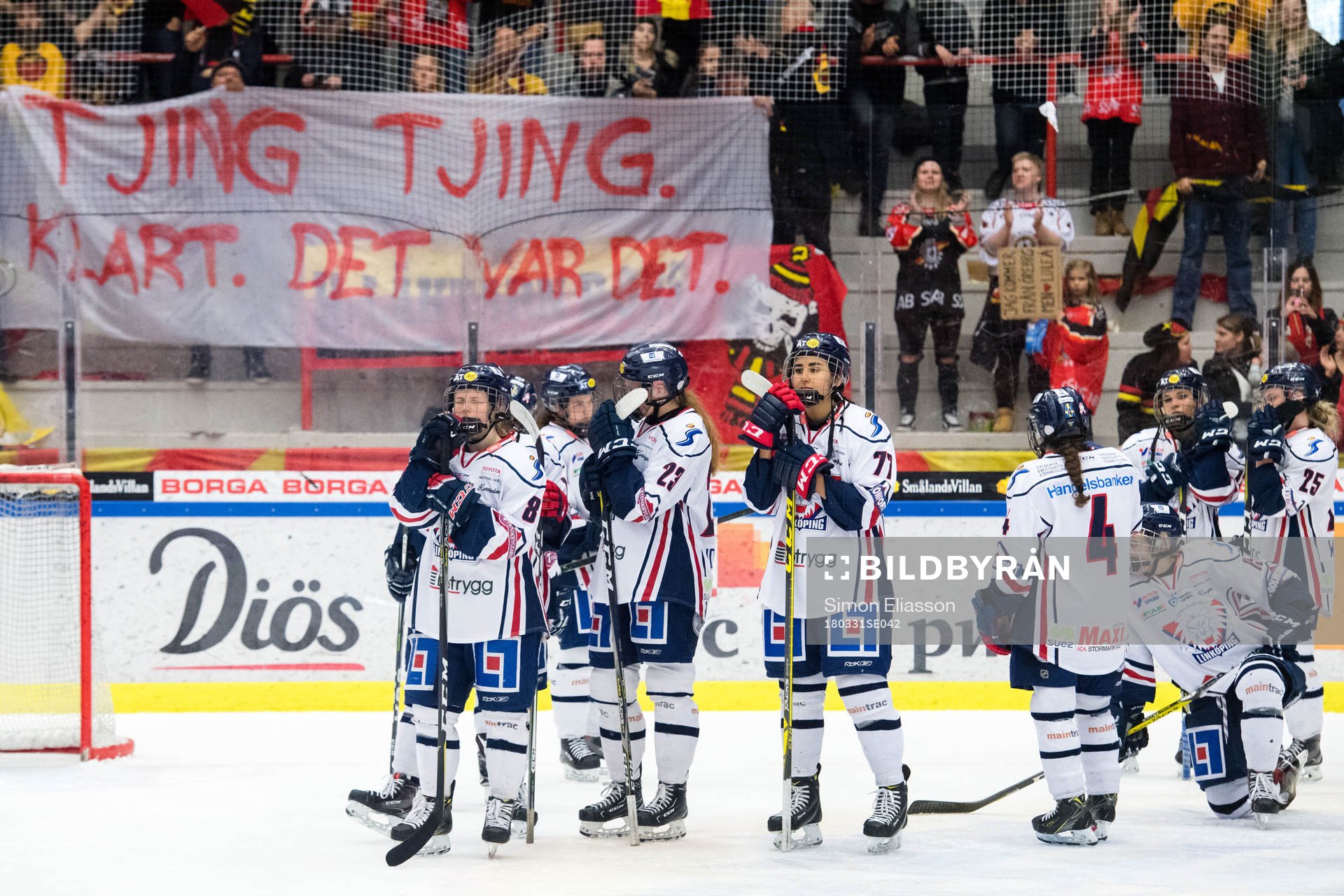Linköpings spelare deppar