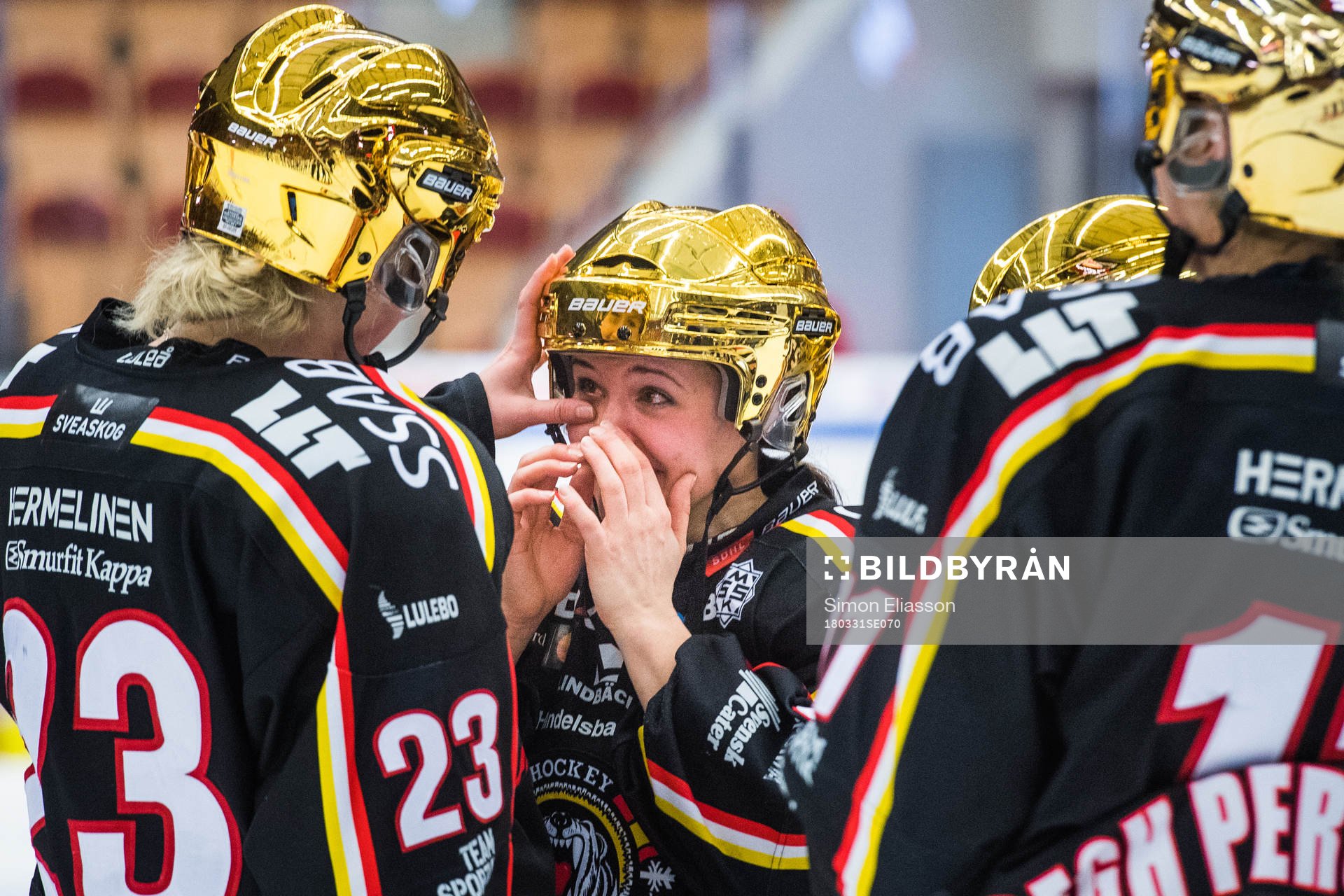 Luleås Anja Stiefel i tårar