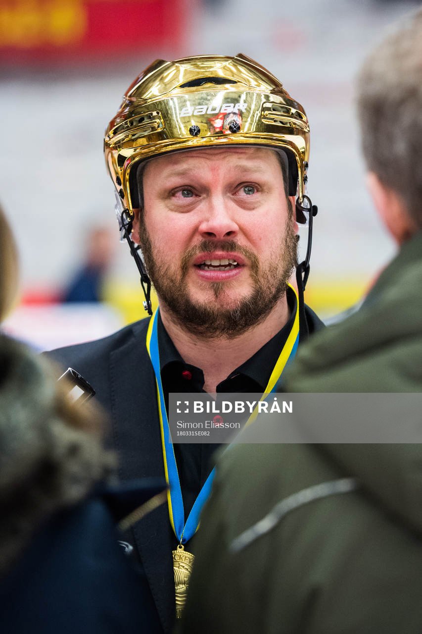 Luleås tränare Fredrik Glader