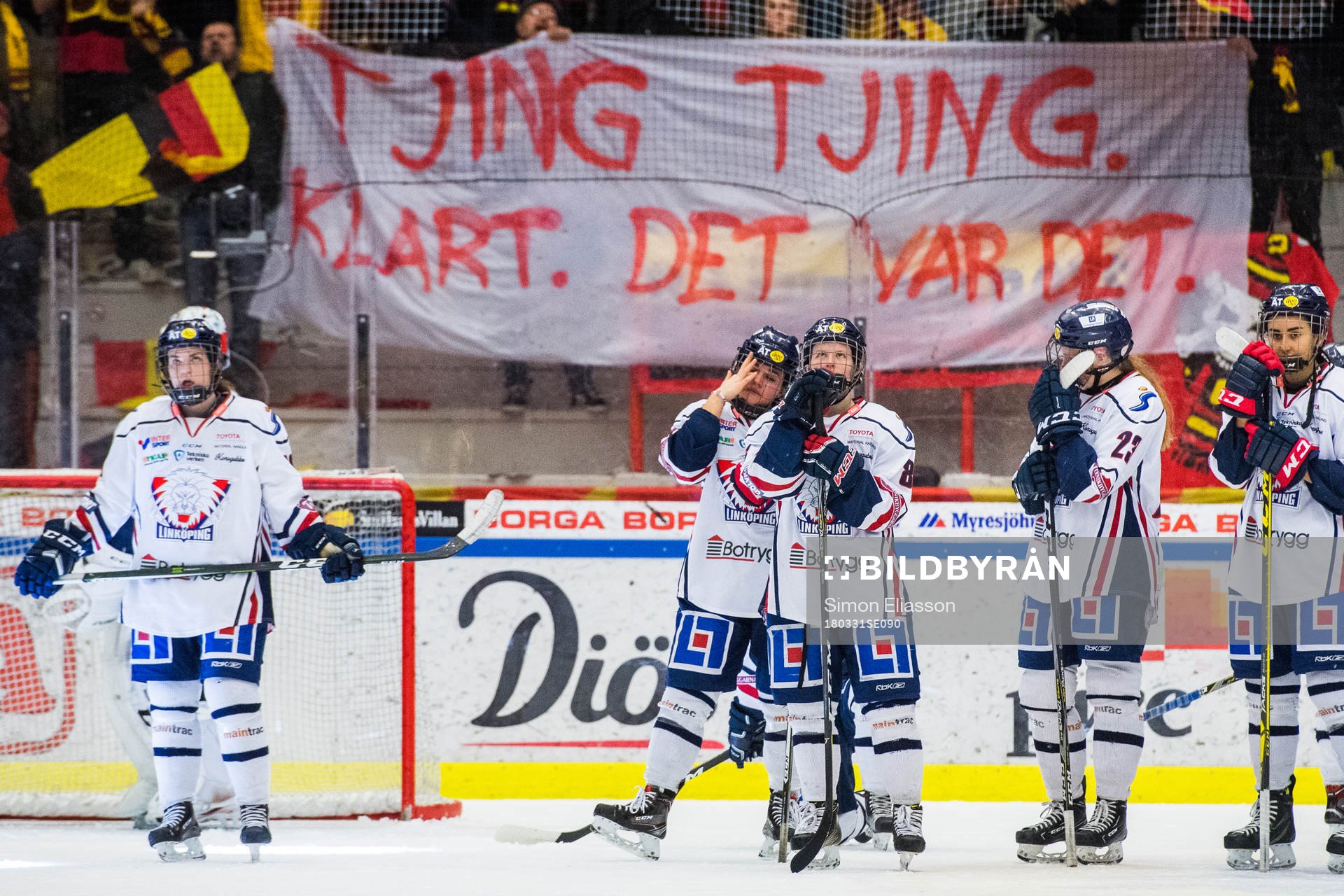 Linköpingsspelare deppar