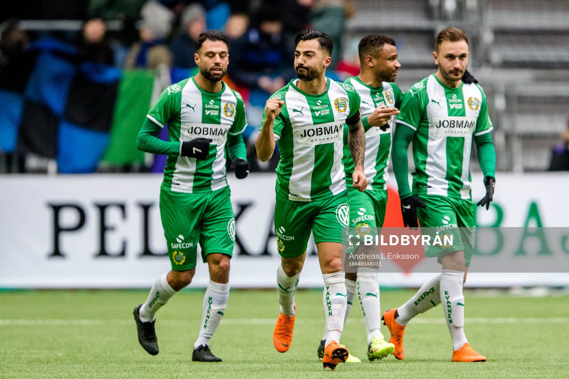 Hammarbys Jiloan Hamad jublar