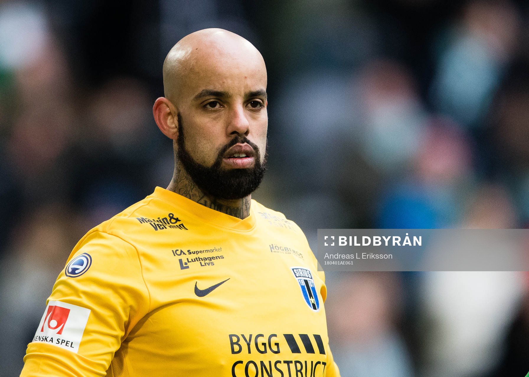 Sirius målvakt Joshua Wicks