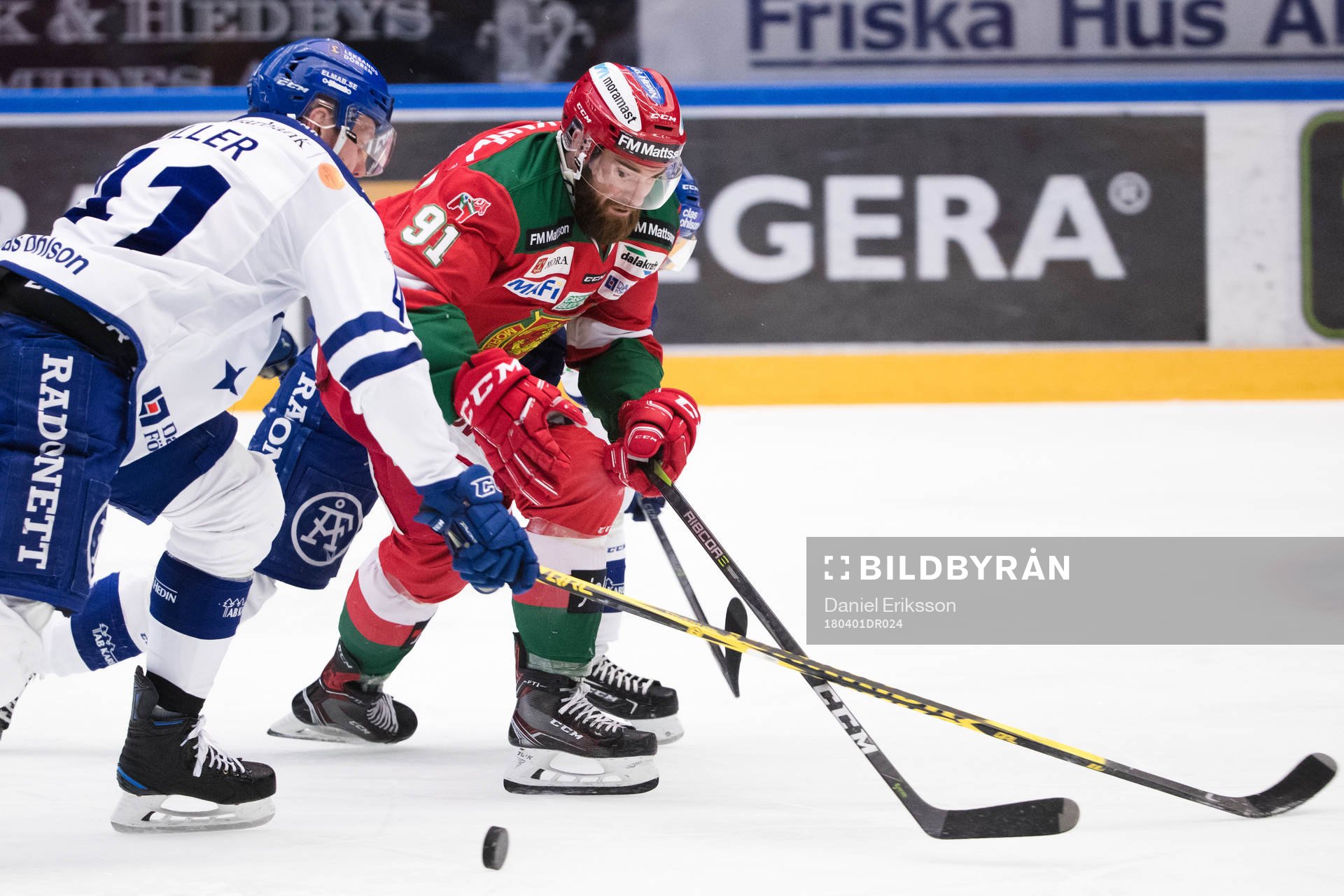 Leksands Marcel Müller och Moras Jacob Lagacé