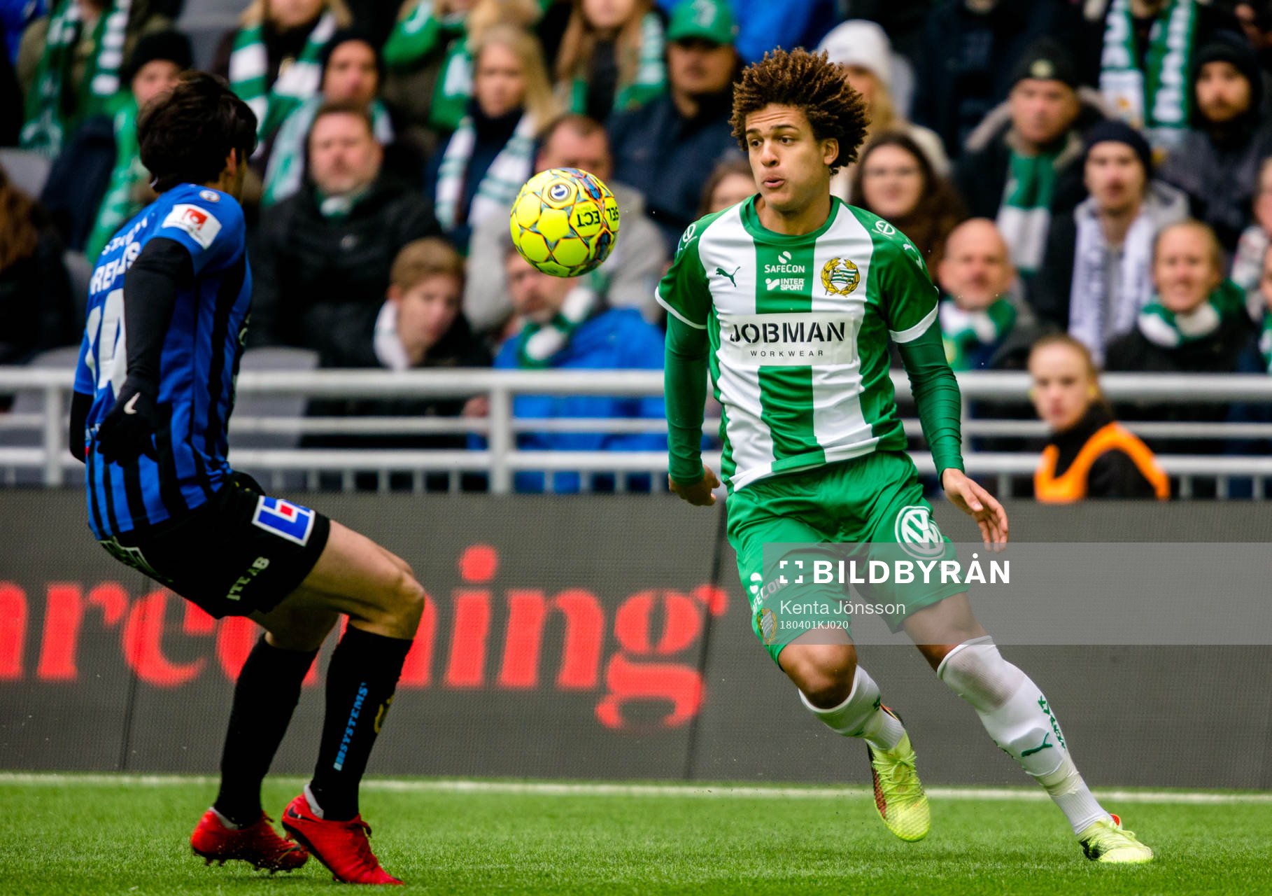 Sirius Ian Sirelius och Hammarbys Neto Borges