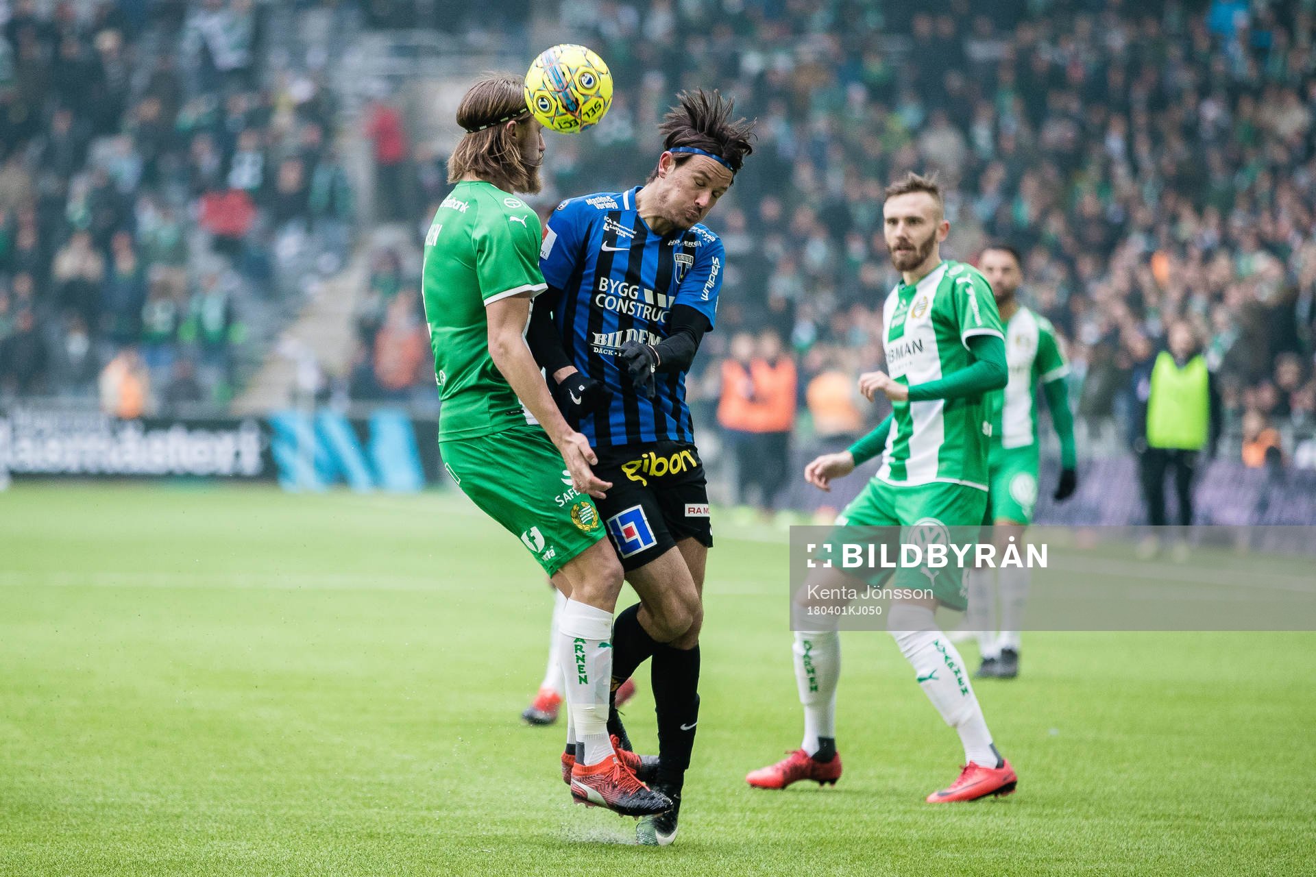 Sirius Stefano Vecchia och Hammarbys Björn Paulsen