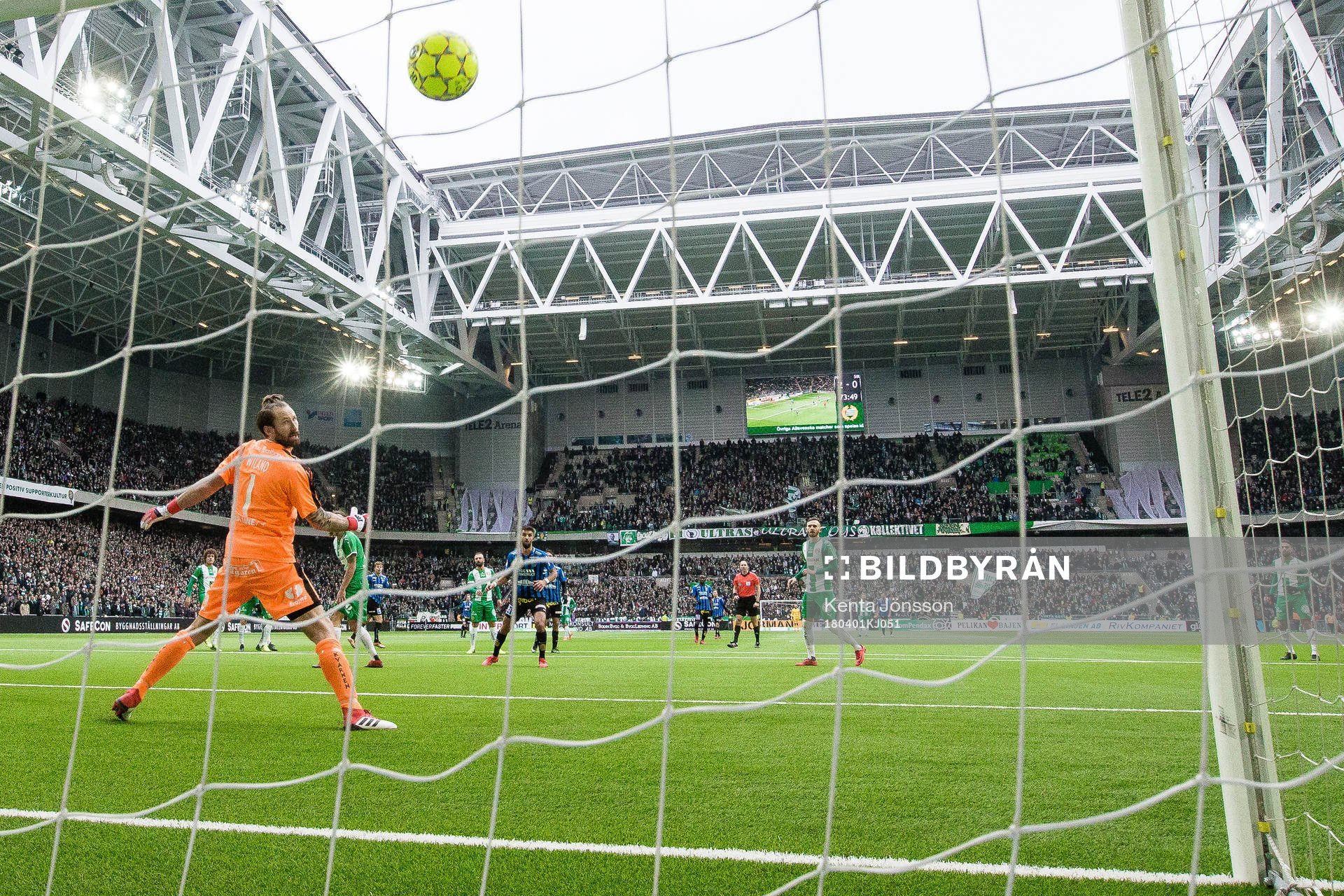 Sirius Sam Lundholm reducerar till 2-1 bakom Hammarbys