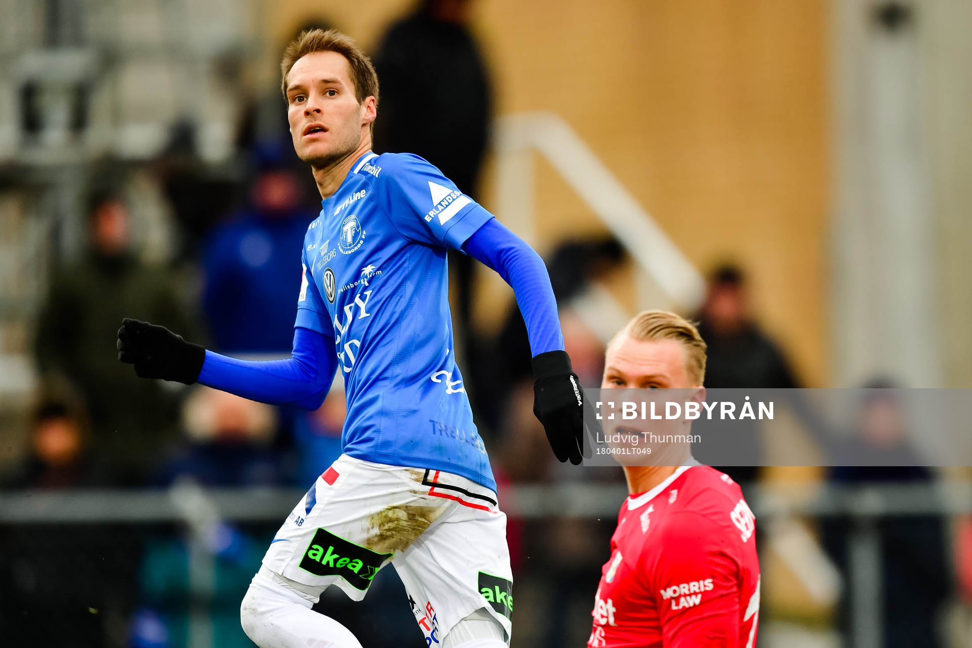 Trelleborgs Zoran Jovanovic och IFK Göteborgs målvakt