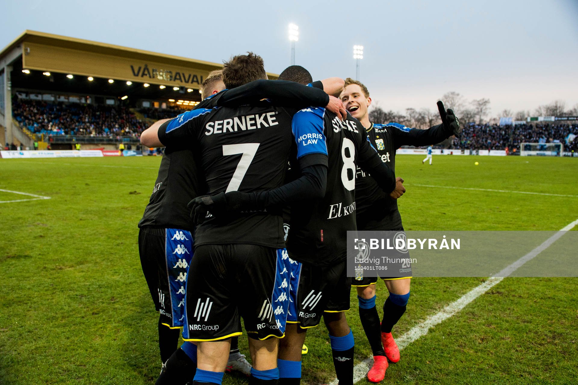 IFK Göteborgs Vajebah Kaliefah Sakor krams om av