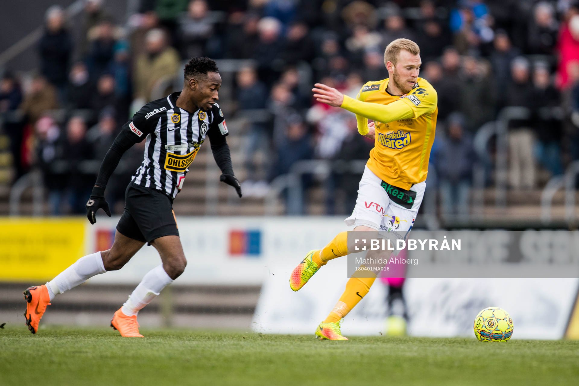 Landskronas Karim Sadat och Falkenbergs Per Karlsson